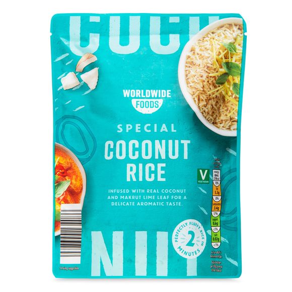 Special Coconut Rice 250g Worldwide Foods